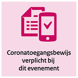 Coronatoegangsbewijs verplicht bij dit evenement