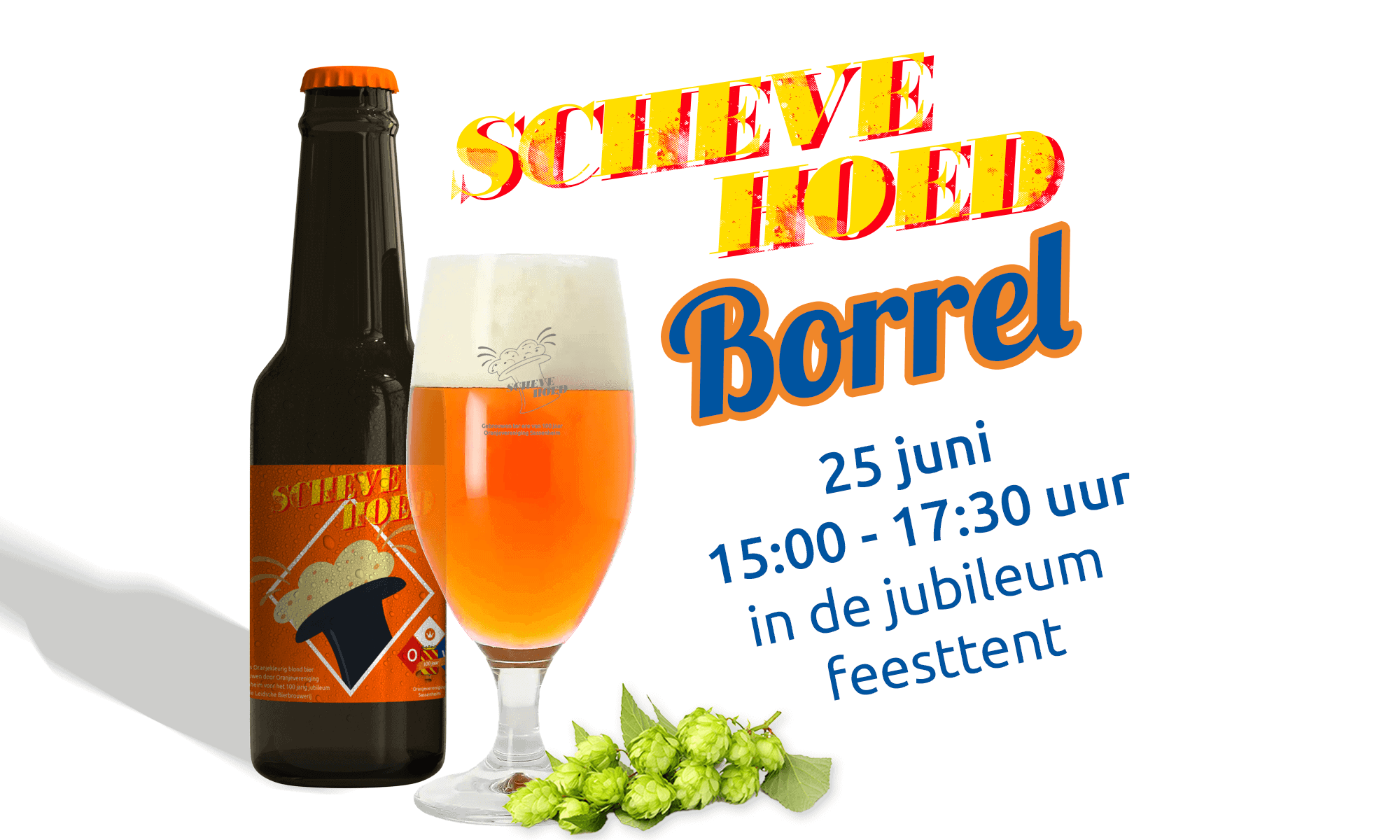 oranjevereniging Sassenheim - Scheve Hoed Borrel