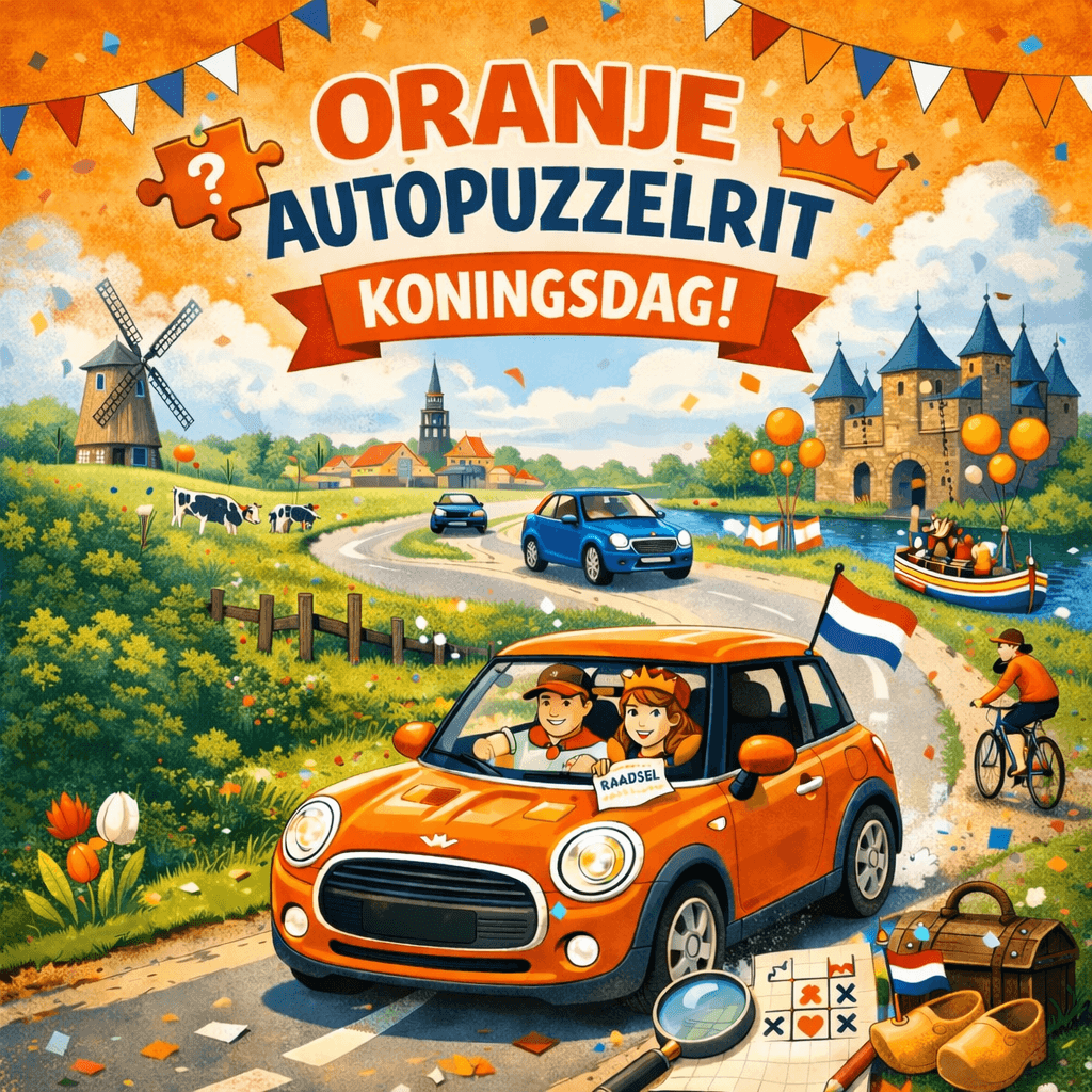 Oranjevereniging Sassenheim - Koningsdag auto puzzelrit